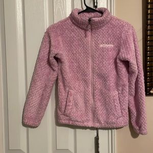 Columbia Girls Pink Jacket Medium 10/12